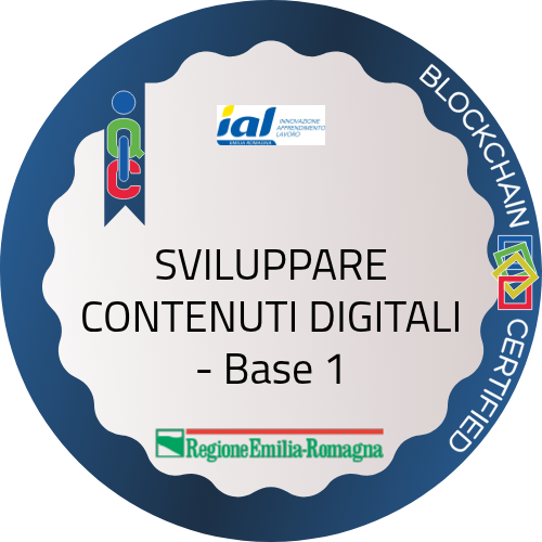 SVILUPPARE CONTENUTI DIGITALI - Base 1
